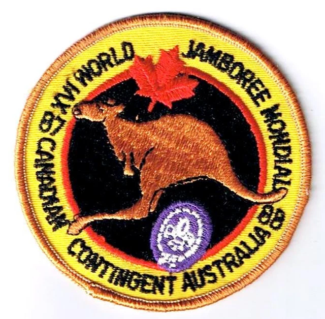 Scouts Canada Patch World Jamboree 1987 1988 Australia 3"