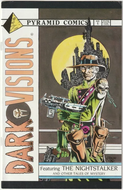 ✪ DARK VISIONS #01 The Nightstalker, Pyramid Comics 1986 US COMIC-HEFT Z1/1-