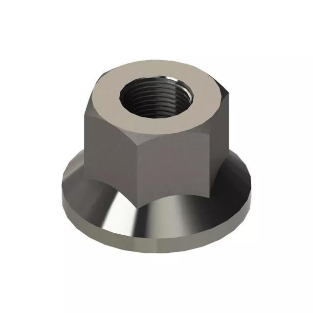 5/8" - 18 Lug Nut w/Flange - Zinc (176321)