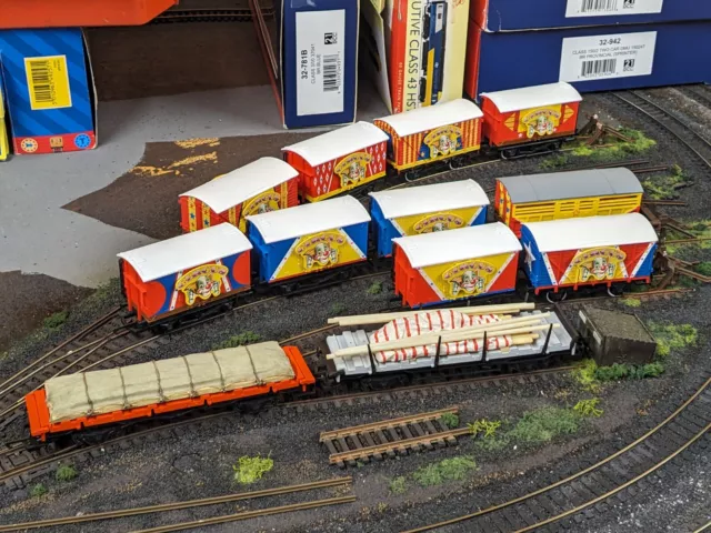 Thomas and top friends circus train