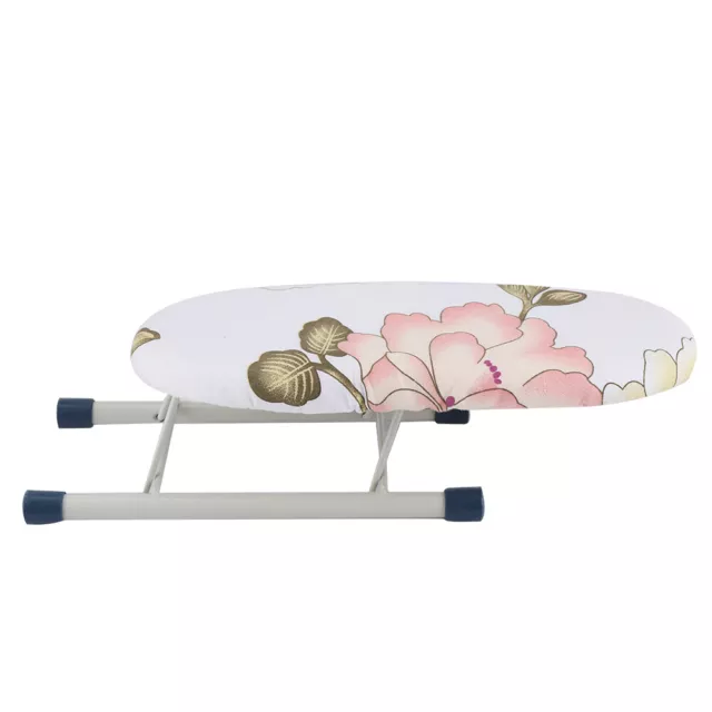 Foldable Space-Saving Ironing Board Home Travel Sleeve Collars Handling Table