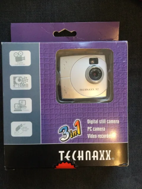 K9/ Digitalkamera Webcam PC Kamera Mini Kamera Technaxx X2