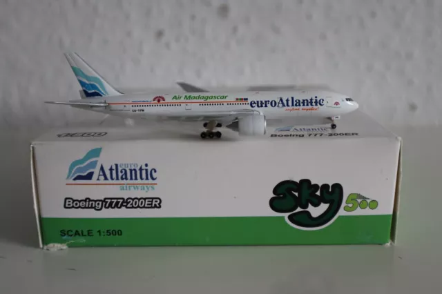 Sky500 EuroAtlantic / Air Madagascar Boeing 777-200ER CS-TFM 1:500