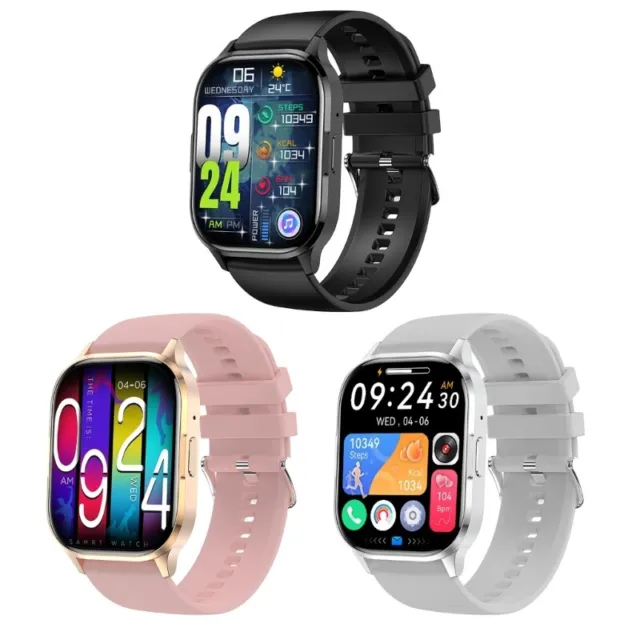 2 AMOLED WATCH Waterproof Sport Watch Health Detection Fitness Trackers  $41.62 - PicClick AU