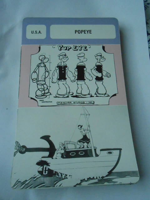 FICHE CARD CINÉMA USA Popeye EUR 3,99 - PicClick FR