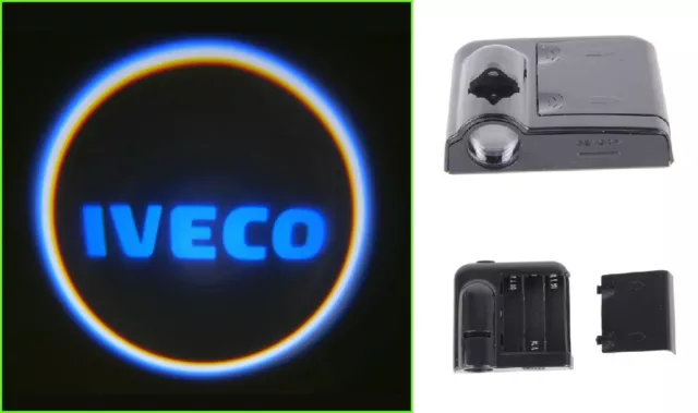 Luci Led Sottoporta Logo Porta Iveco Turbo Daily Camper Camion
