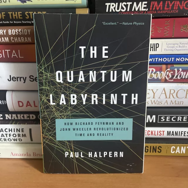 The Quantum Labyrinth: By Paul Halpern Free Shipping AU!