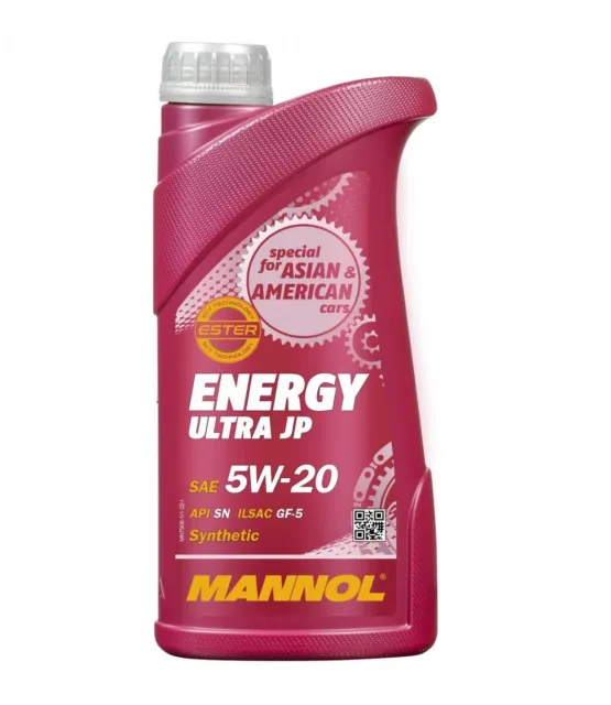 MANNOL ENERGY ULTRA JP Huile moteur 5W-20 1L pour FORD FOCUS III S-MAX (WA6)