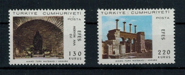 Türkei - MiNr. 2063-2064, Besuch von Papst Paul VI. **