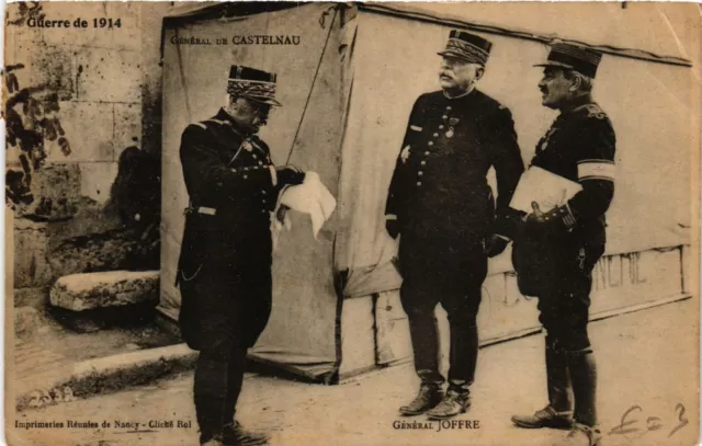 CPA AK Militaire - General De Castelnau - General Joffre (695923)