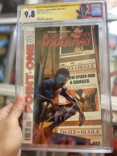 🔥Ultimate Comics Spider-Man # 16.1  CGC 9.8 SIGNED BY MARK BAGLEY🔥🔥