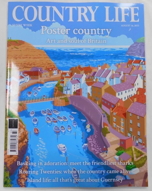 COUNTRY LIFE MAGAZINE 16th Aug 2023 Poster Country Art and Soul of