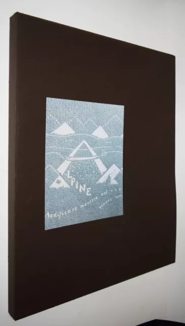 Taut, Alpine Architektur - 1919 FOLIO UTOPISCHE ARCHITEKTUR ALPINISMUS ALPEN 3