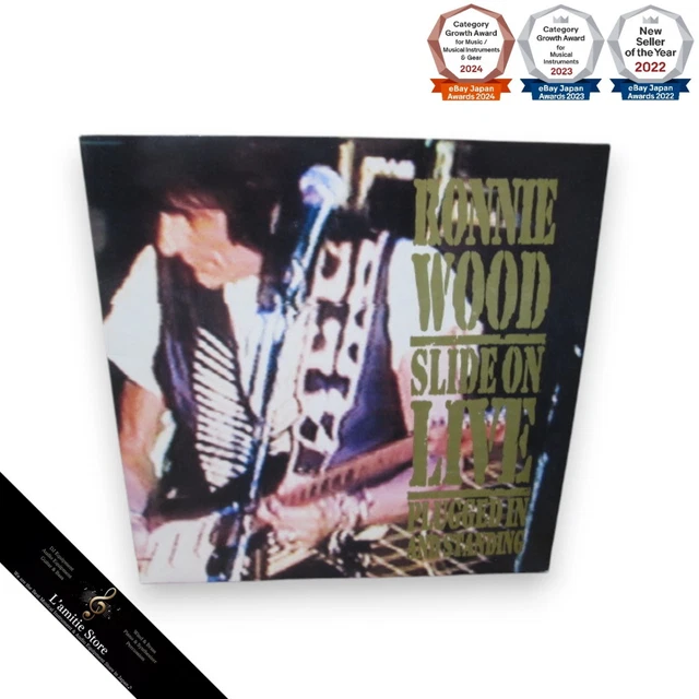 RONNIE WOOD - SLIDE ON LIVE - PLUGGED IN AND STANDING CD - Digipak