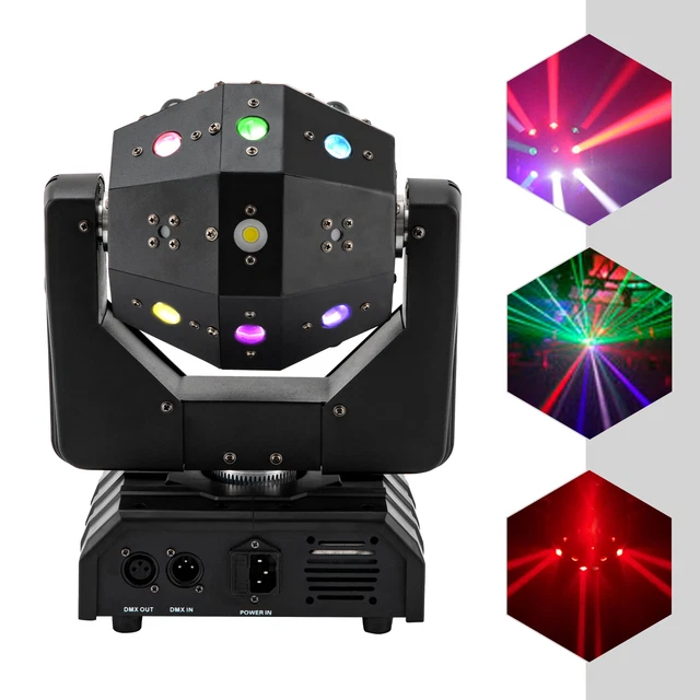 3 in 1 DJ Equipment 16*3W Strobe Beam Led Moving Head Light For Disco Nightclub