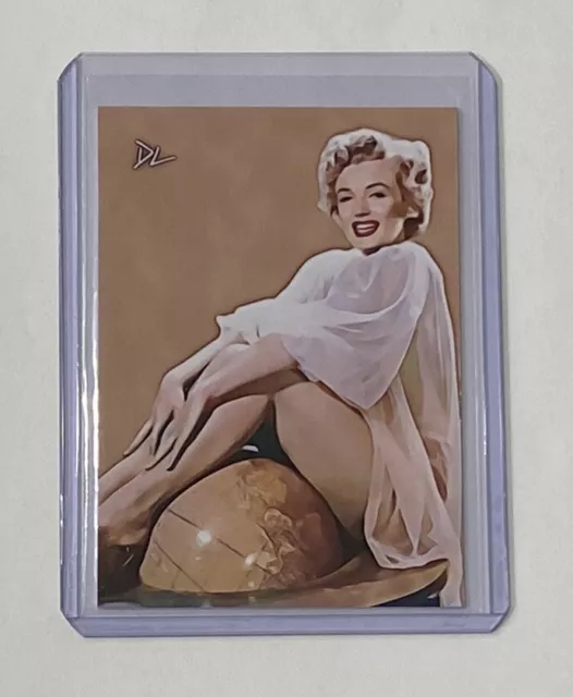Marilyn Monroe Limited Edition Artist Signed American Icon Trading Card 2/10
