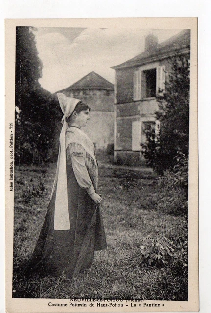 Carte Postale Ancienne CPA 86 Lusignan - La Mère Pique - Années 1900 - Très Bon état