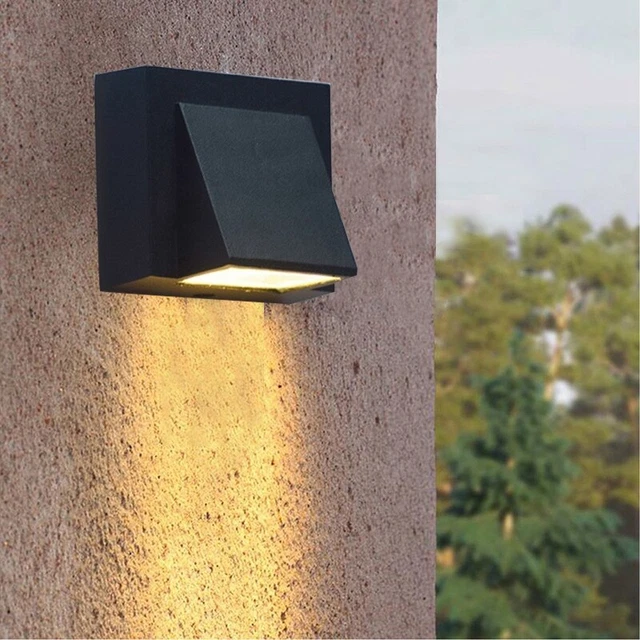 Lampada da parete moderna LED 5 W lampada da parete esterna perfetta per corridoio cortile V6