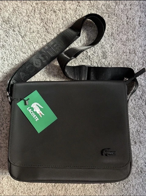 Sacoche lacoste noir cheap