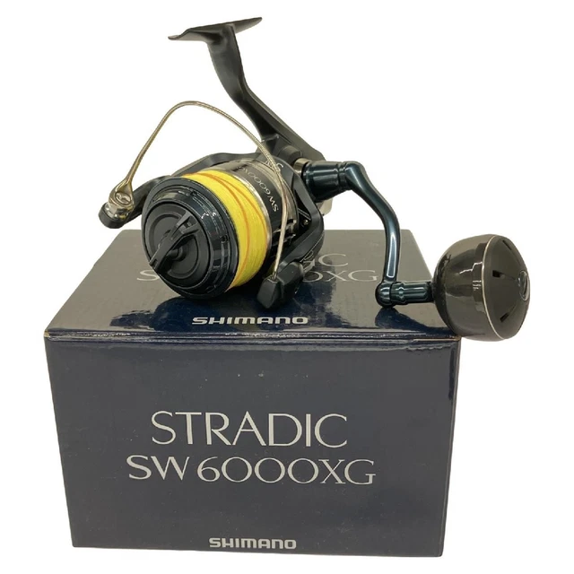 SHIMANO STRADIC SW6000XG Spinning Reel 20 Size No Scratches