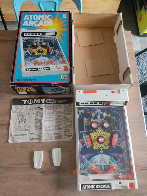 ANCIEN FLIPPER DE Table TOMY ATOMIC EUR 14,00 - PicClick FR