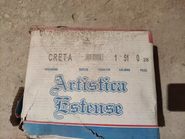 x1 Mattonella Piastrella Creta Artistica Estense Vintage 15x30 cm Mattone Antico 2