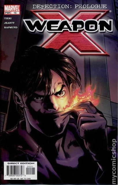 Weapon X #15 VG 2003 Stock Image Low Grade