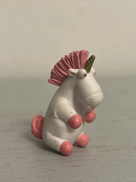 Despicable Me Fluffy Unicorn 🦄 Thinkway 1.7” Action Figure Toy (Pre-Owned)
