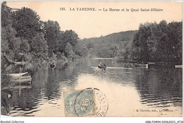 ABBP2-94-0127 - LA VARENNE - la marne et le quai saint hilaire