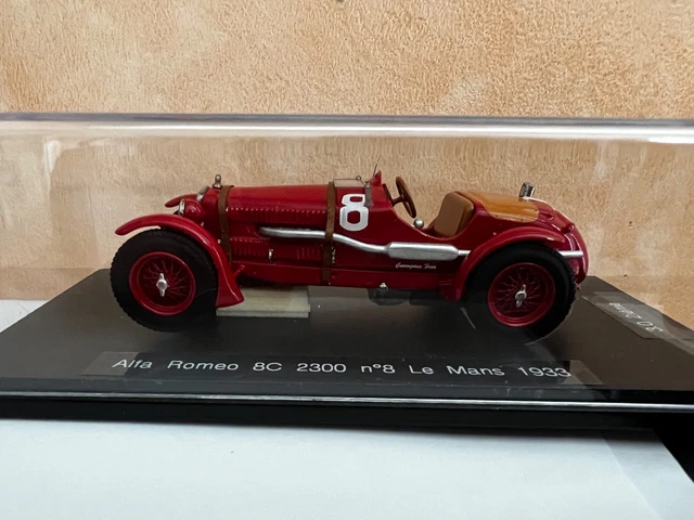 Spark Alfa Romeo 8C 2300 - 1931 Le Mans 24 Hours - #14 1:43 model car