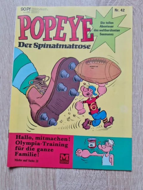 Popeye Nr.42 (Z 1) + 59 (Z 1-2) , Moewig Verlag