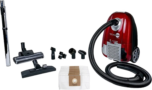 Atrix AHC Turbo Red HEPA 6-Quart Canister Vacuum Premium Bundle