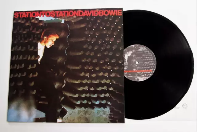 DAVID BOWIE - STATION TO STATION LP VINYL N MINT Rare 1991 Gatefold Bonus Tracks