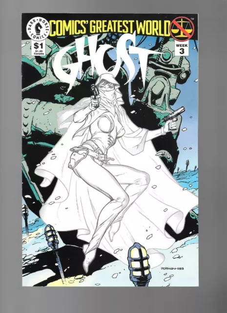 Comics' Greatest World Week 3 (Jun, 1993) 1st App Ghost by Adam Hughes NM- 9.2