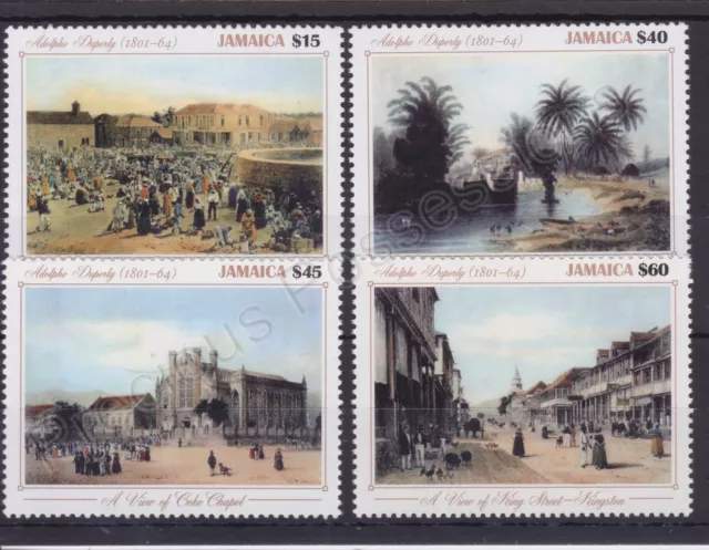 Jamaica Mnh Mint Stamp Set 2001 Adolphe Duperly Sg 996-999