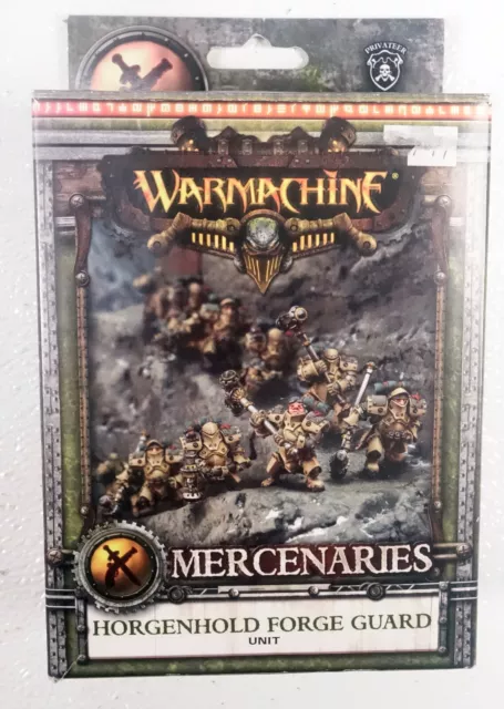WARMACHINE Mercenaries Horgenhold Forge Guard 41101 Privateer Press army hordes