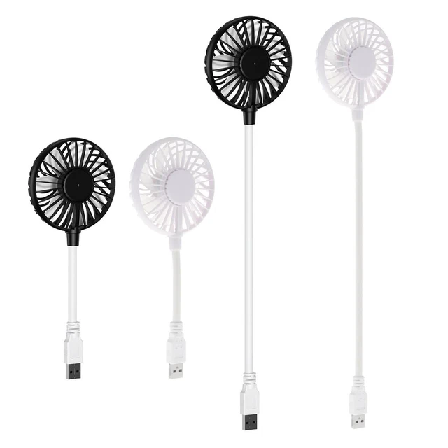 Ventilateur Solaire 8 Pouces - USB Et Panneau Solaire 5.2W - Portable Pour Camping/Bureau/Extérieur