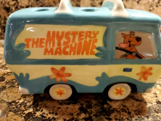 Scooby Doo Toothbrush Holder ceramic NWOT unused 1999 vtg. free ship