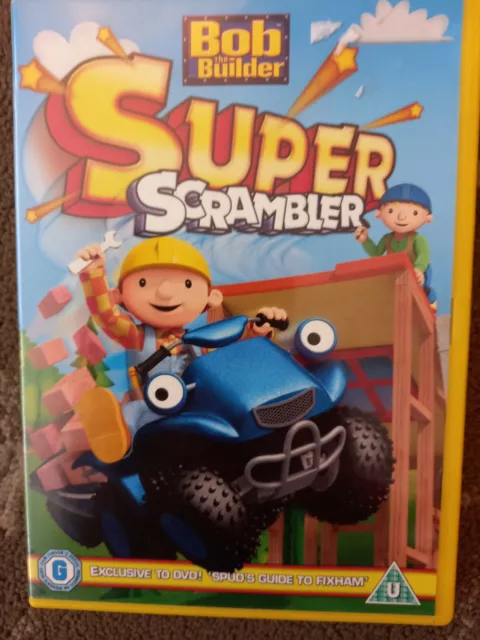 BOB THE BUILDER: Super Scrambler - Dvd (2012) Brand New