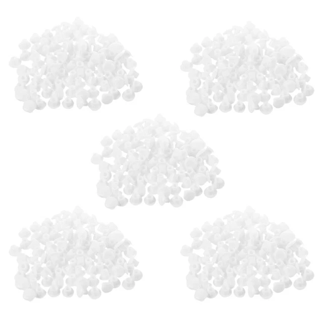 500 pezzi decorazione mobile casa 5 mm plastica foro copertura S7Q6