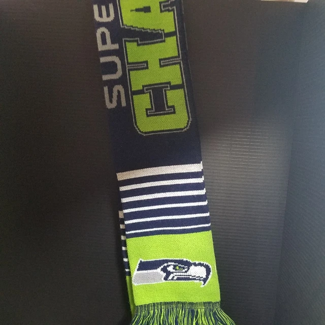 Seattle Seahawks Super Bowl Champions Scarf Seattle Seahawks Super Bowl Champions Scarf