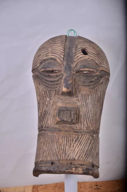African tribal art, Songye mask  from Democratic Republic of Congo