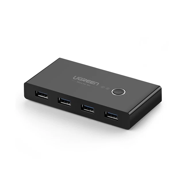 UGREEN USB 3.0 Sharing Switch Selector 4 Port 2 Computers Peripheral Switcher... EUR 44,43 ...