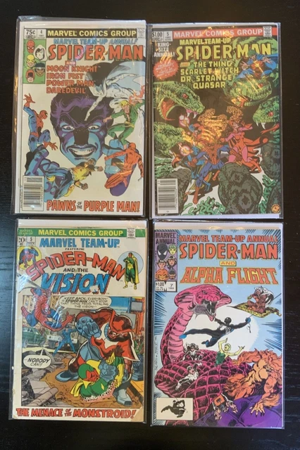 Marvel Comics Lot - 16 Marvel Team-Up Comic books!  Purple Man and Much More!
