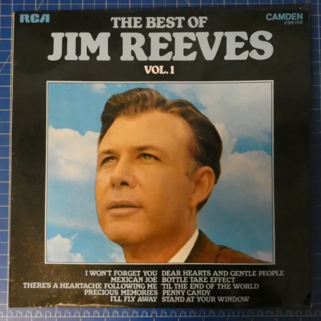 The Best of Jim Reeves Vol.1 Camden CDS1135 LP945