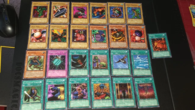 LOT 25 CARTES Yu-Gi-Oh Anciennes (MDM-F) Maître des Magie 1996 - VF ...