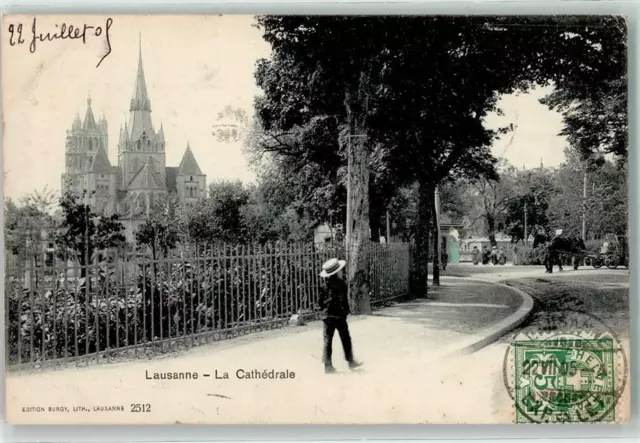 39375403 - Neuchâtel Cathedrale Neuenburg Stadt 1905