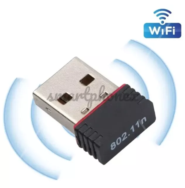 Nano USB Wireless N 802.11n Mini WiFi N Network Adaptor Dongle for PC Laptop AU