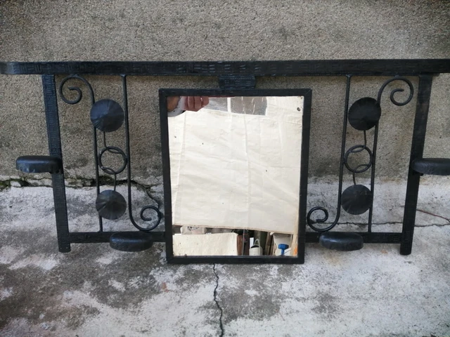PORTE MANTEAU Art Déco En Fer Forgé. EUR 40,00 - PicClick FR
