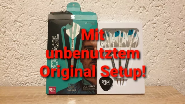 Rob Cross - Target Swiss Point 90% GEN 2 23g Steeldarts Darts - Original Setup!